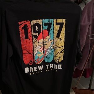 Unisex brew thru long sleeve